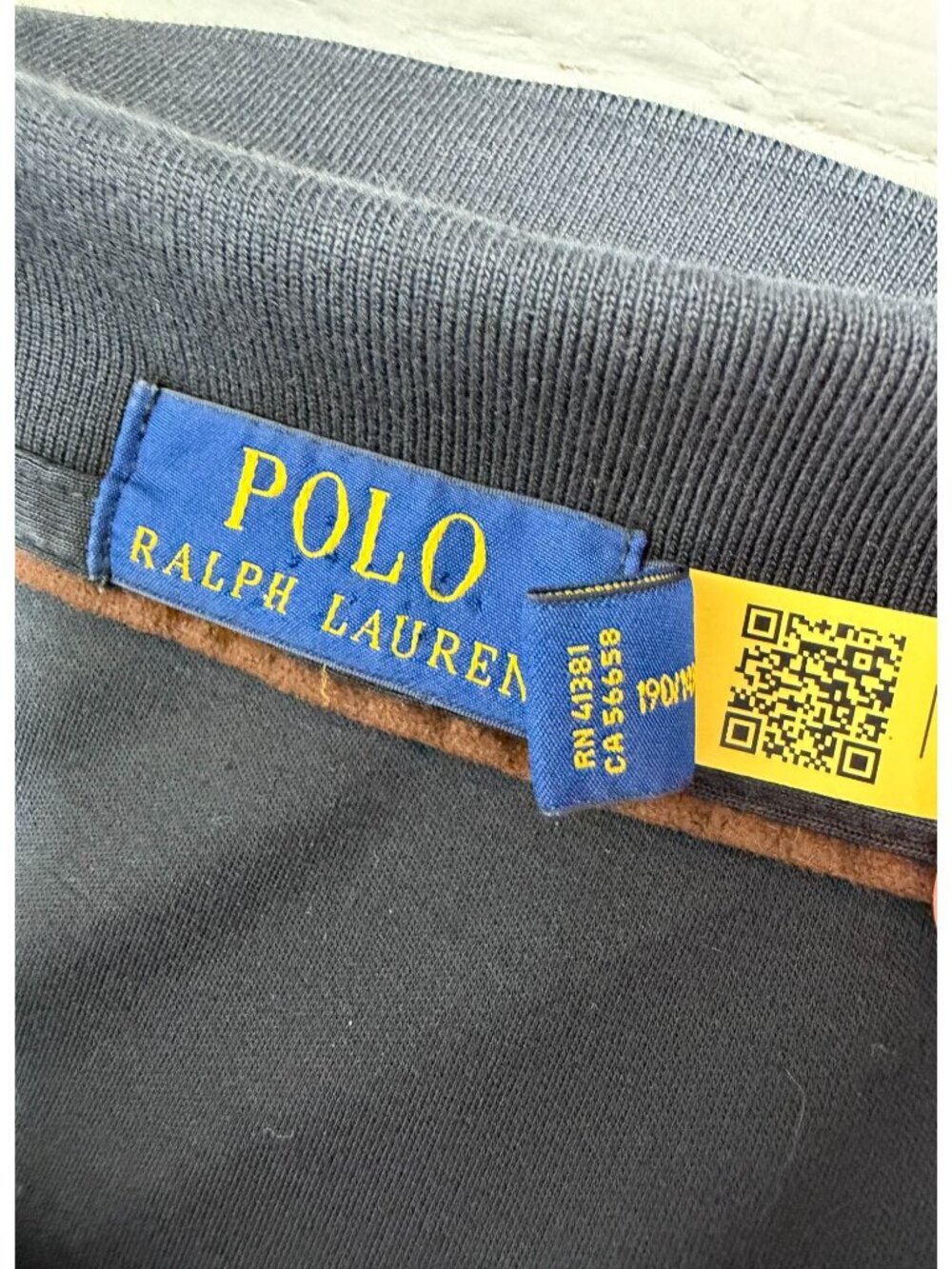 Polo Ralph Lauren Shirt 4XLT Big & Tall Long Sleeve Flesh Pony Black Preppy - Picture 2 of 8